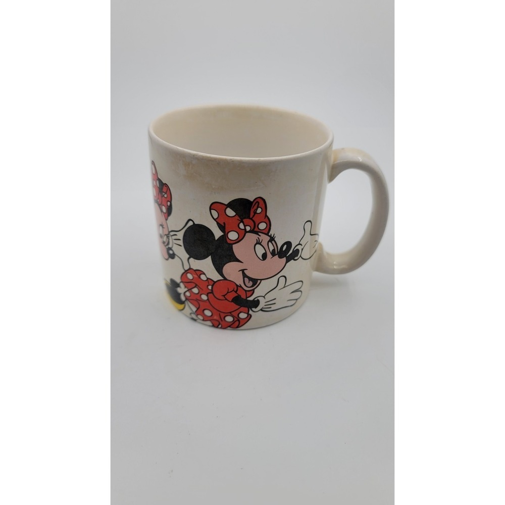 MINNIE MOUSE Coffee or Tea Mug Marked c DISNEY Fun and Collectible